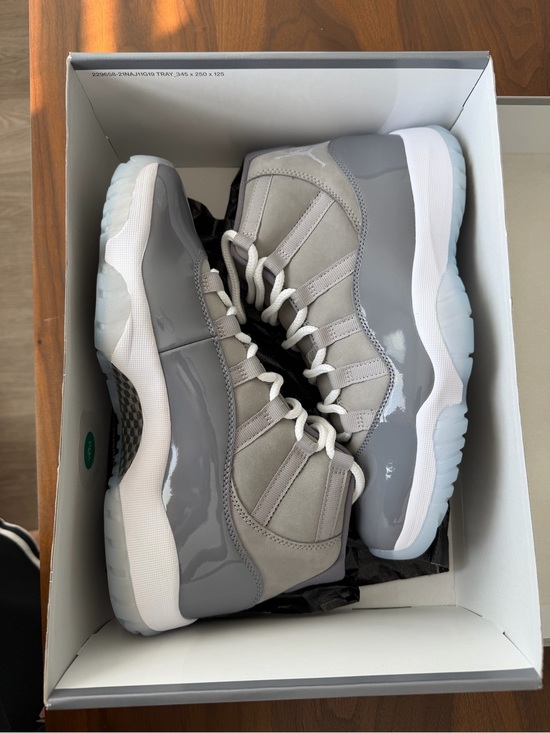 Jordan Other - Jordan 11 Cool Grey and White Retro High-Top Sneakers